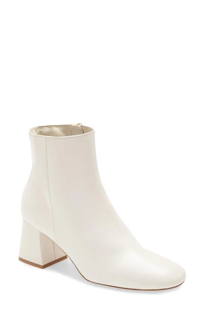 Shop Ted Baker Squeraa Bootie In Ivory Leather
