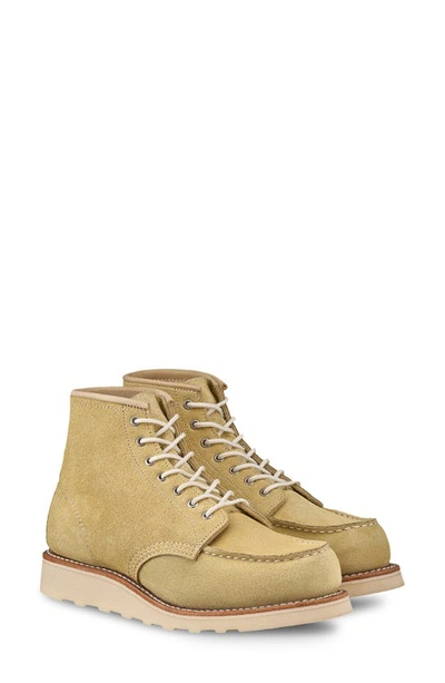 Shop Red Wing 6-inch Moc Boot In Butter Abilene