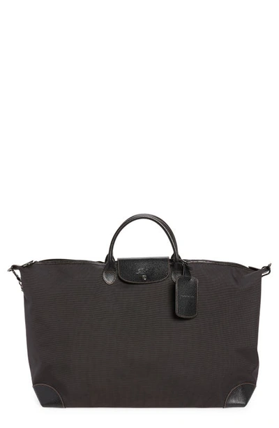 Shop Longchamp Boxford Xl Travel Bag In Black