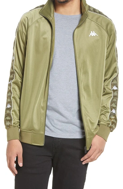 Olive green cheap kappa jacket