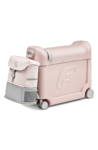 Shop Stokke Jetkids By  Bedbox® Ride-on Carry-on Suitcase & Backpack Set In Pink/ Pink