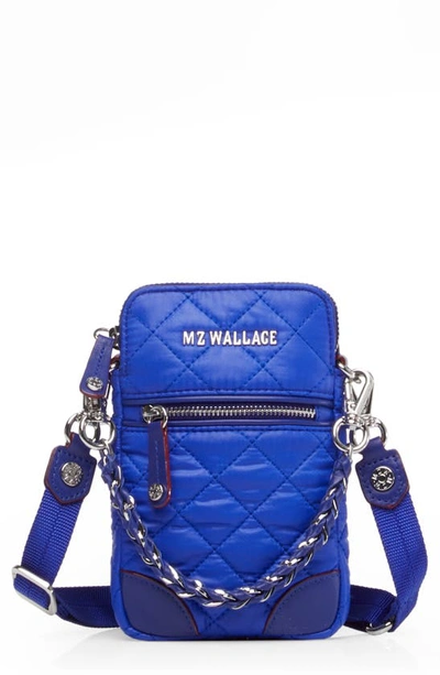 Shop Mz Wallace Micro Crosby Crossbody Bag In Dazzle