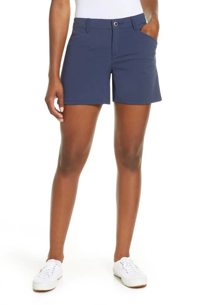 Shop Patagonia Quandary Shorts In New Navy