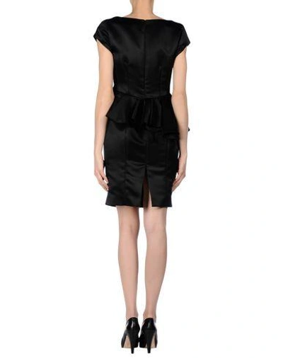 Shop Viktor & Rolf Short Dress In Black