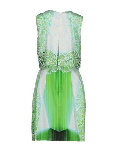 Shop Peter Pilotto Short Dress In Light Green