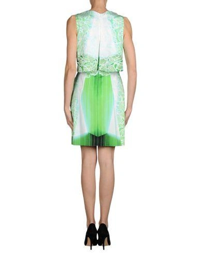 Shop Peter Pilotto Short Dress In Light Green