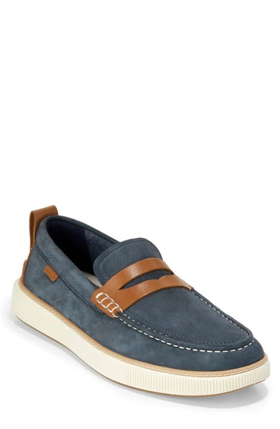 Shop Cole Haan Cloudfeel Penny Loafer In Ombre Blue