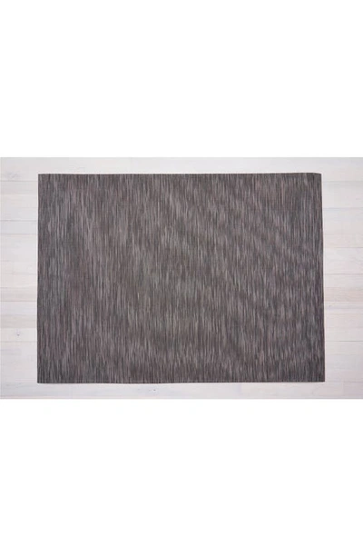 Shop Chilewich Textured Woven Indoor/outdoor Floor Mat In Grey Flannel