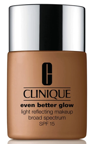 Shop Clinique Even Better Glow Light Reflecting Makeup Foundation Broad Spectrum Spf 15 In 122 Clove