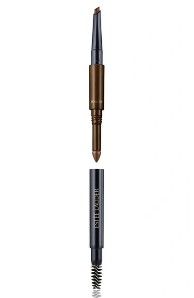 Shop Estée Lauder The Brow Multitasker 3-in-1 Brow Tool In Chestnut