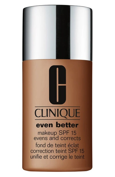 Clinique Even Better Makeup Broad Spectrum Spf 15 Foundation Wn 124 Sienna In 124 Sienna