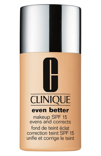 Clinique Even Better Makeup Broad Spectrum Spf 15 Foundation Wn 64 Butterscotch In 64 Butterscotch