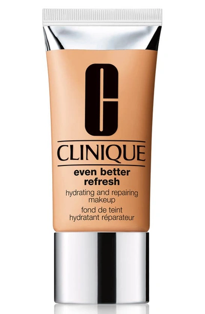 Clinique Even Better Refresh Hydrating And Repairing Makeup Full-coverage Foundation In 92 Toasted Almond