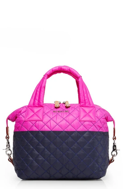 Shop Mz Wallace Small Sutton Bag In Dawn And Punch Color Block