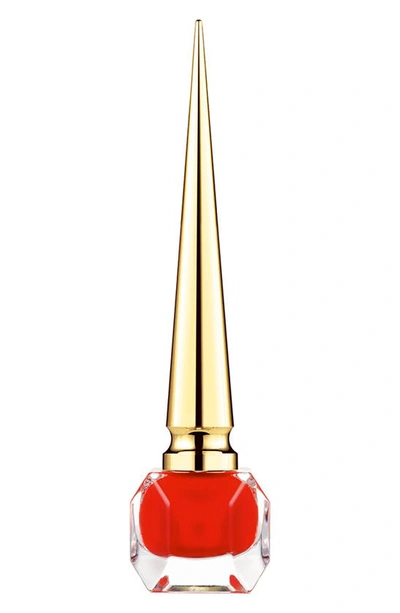 Shop Christian Louboutin Rouge Louboutin Nail Colour In Coccinella