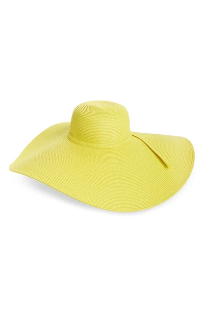 Shop San Diego Hat Ultrabraid Xl Brim Straw Sun Hat In Citron