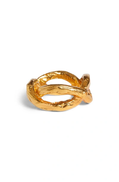 Shop Alighieri Unbearable Lightness Ring In Gold