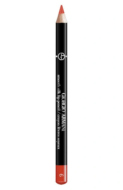 Shop Giorgio Armani Smooth Silk Lip Pencil In 06