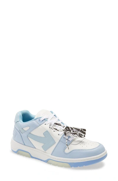 Shop Off-white Arrow Low Top Sneaker In White Light Blue