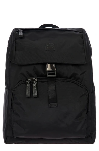 Shop Bric's X-bag Travel Excursion Backpack In Black/ Black