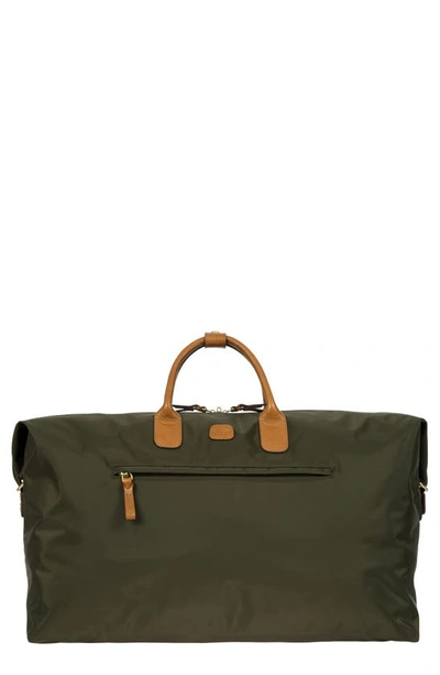 Shop Bric's X-bag Boarding 22-inch Duffle Bag In Olive