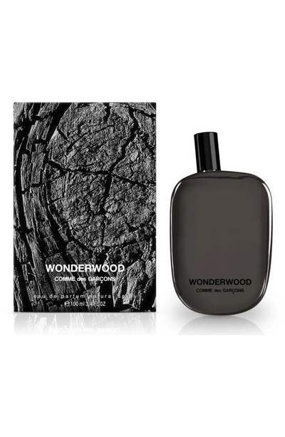 Shop Comme Des Garçons Wonderwood Eau De Parfum, 3.4 oz In Black