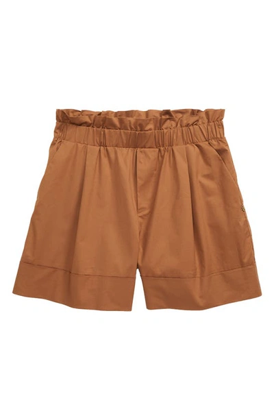 Shop Scotch R'belle Kids' Paperbag Waist Shorts In Tan