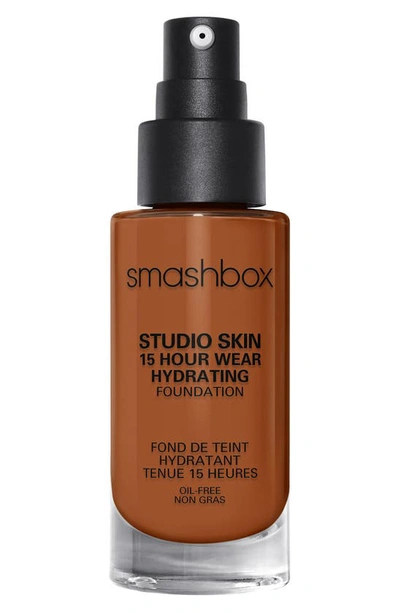 Shop Smashbox Studio Skin 15 Hour Wear Hydrating Foundation In 4.25 Dark Warm