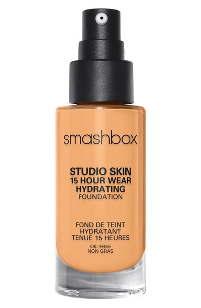 Shop Smashbox Studio Skin 15 Hour Wear Hydrating Foundation In 2.4 Light-medium Warm Peachy