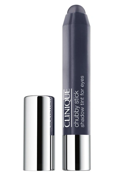 Shop Clinique Chubby Stick Shadow Tint For Eyes In Curvaceous Coal