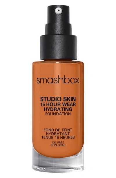 Shop Smashbox Studio Skin 15 Hour Wear Hydrating Foundation In 4.05 Dark Warm Peachy