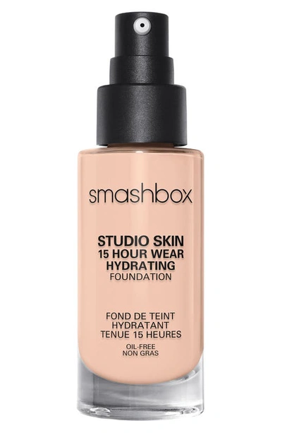 Shop Smashbox Studio Skin 15 Hour Wear Hydrating Foundation In 1 Fair Cool Peachy