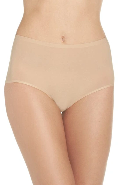 Shop Chantelle Lingerie Soft Stretch High Waist Briefs In Ultra Nude