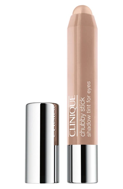 Shop Clinique Chubby Stick Shadow Tint For Eyes In Bountiful Beige