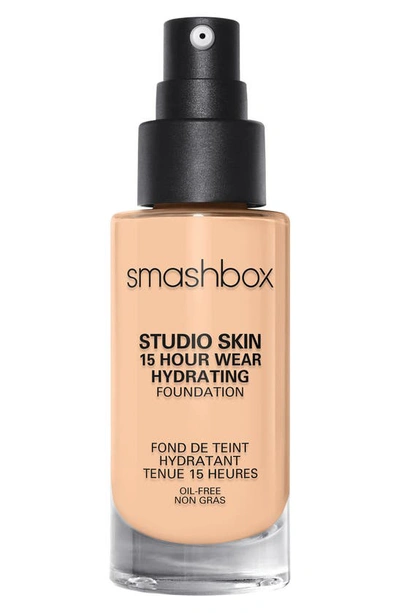 Shop Smashbox Studio Skin 15 Hour Wear Hydrating Foundation In 1.15 Fair-light Warm Peachy