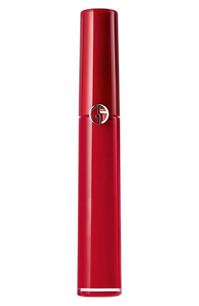 Shop Giorgio Armani Lip Maestro Matte Liquid Lipstick In 503 Red Fuchsia