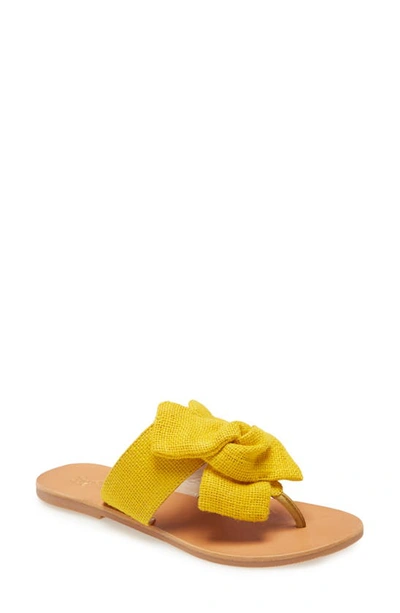 Shop Seychelles Jubilee Flip Flop In Mustard