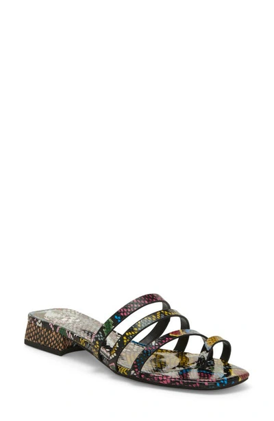 Shop Vince Camuto Grenda Slide Sandal In Multi Snake Print Leather