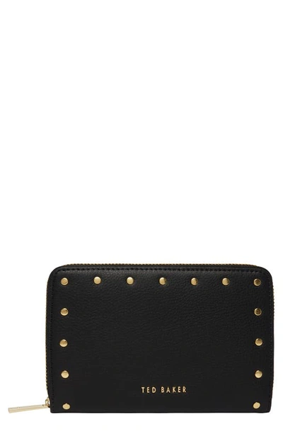 Shop Ted Baker Kiaana Leather Wallet In Black