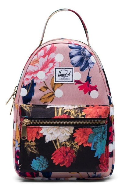 Shop Herschel Supply Co Mini Nova Backpack In Roll Call Ash Rose