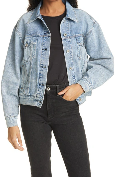 Oversized Denim Jacket - Calypso