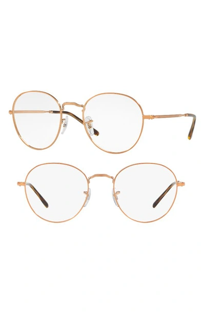 Shop Ray Ban 3582v 51mm Optical Glasses In Copper