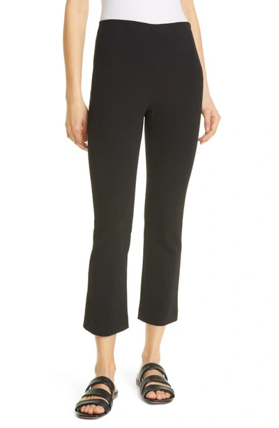 Shop Vince Crop Flare Pants In Black