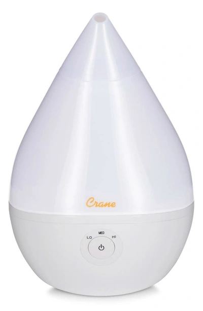 Shop Crane Air Droplet 1/2-gallon Cool Mist Humidifier In White