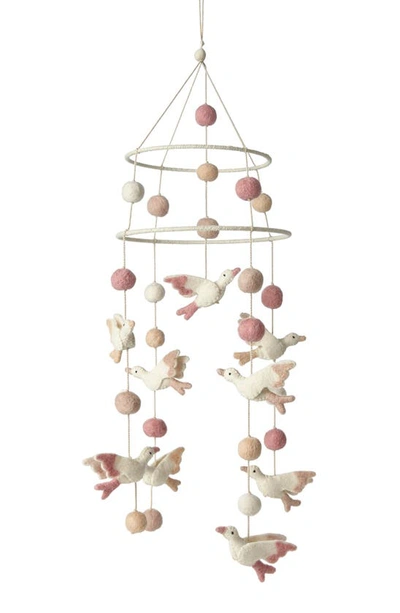 Shop Pehr Birds Of A Feather Mobile In Multi