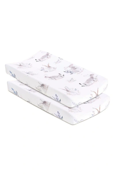 Shop Oilo Cottontail 2-pack Jersey Changing Pad Covers