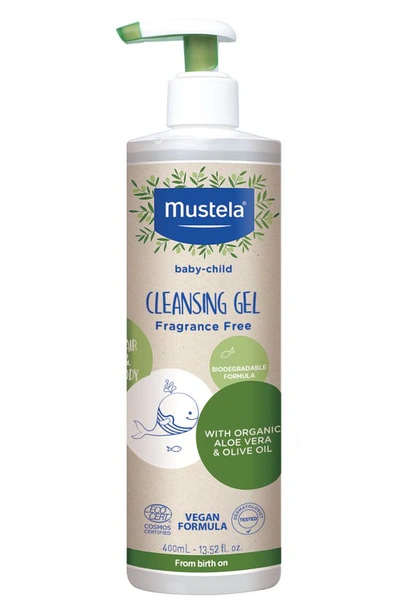 Shop Mustelar Mustela Organic Cleansing Gel With Olive Oil & Aloe In Tan