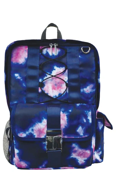 Shop Iscream Tie Dye Backpack In Blue
