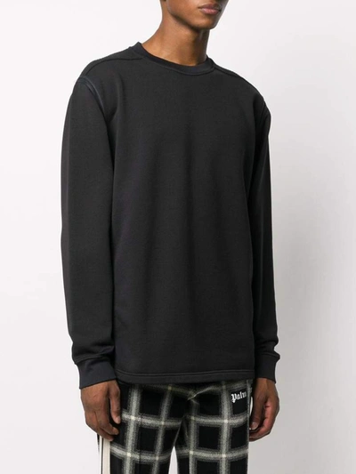 Shop Stone Island Shadow Project Sweatshirt In Black