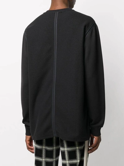 Shop Stone Island Shadow Project Sweatshirt In Black